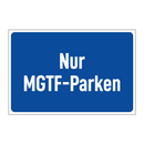 Nur MGTF-Parken