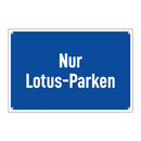 Nur Lotus-Parken