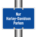 Nur Harley-Davidson Parken