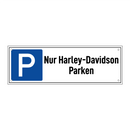 Nur Harley-Davidson Parken