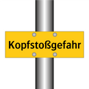 Kopfstoßgefahr