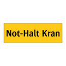 Not-Halt Kran