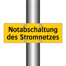Notabschaltung des Stromnetzes