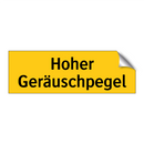 Hoher Geräuschpegel