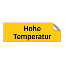 Hohe Temperatur