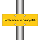 Hochtemperatur-Brandgefahr