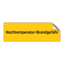 Hochtemperatur-Brandgefahr