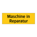 Maschine in Reparatur