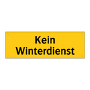 Kein Winterdienst