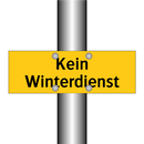Kein Winterdienst
