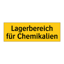 Lagerbereich für Chemikalien