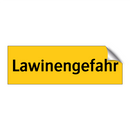 Lawinengefahr