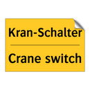 Kran-Schalter - Crane switch