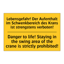 Lebensgefahr! Der Aufenthalt im /.../ - Danger to life! Staying in the /.../
