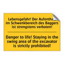 Lebensgefahr! Der Aufenthalt im /.../ - Danger to life! Staying in the /.../