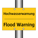 Hochwasserwarnung - Flood Warning