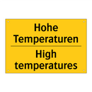 Hohe Temperaturen - High temperatures