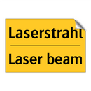 Laserstrahl - Laser beam