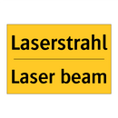 Laserstrahl - Laser beam