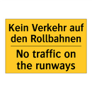 Kein Verkehr auf den Rollbahnen/.../ - No traffic on the runways