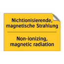 Nichtionisierende, magnetische /.../ - Non-ionizing, magnetic radiation/.../