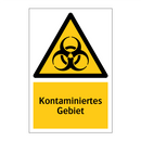 Kontaminiertes Gebiet