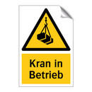 Kran in Betrieb