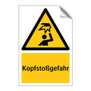 Kopfstoßgefahr