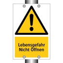 Lebensgefahr Nicht Öffnen