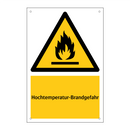 Hochtemperatur-Brandgefahr
