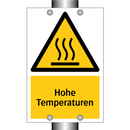 Hohe Temperaturen