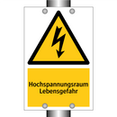 Hochspannungsraum Lebensgefahr