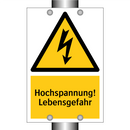 Hochspannung! Lebensgefahr