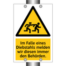 Im Falle eines Diebstahls melden wir diesen immer den Behörden.