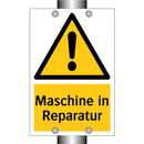 Maschine in Reparatur