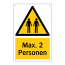 Max. 2 Personen