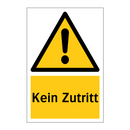 Kein Zutritt