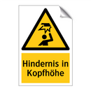 Hindernis in Kopfhöhe