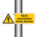 Nicht anschließen Außer Betrieb