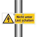 Nicht unter Last schalten