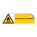 Hochtemperatur-Brandgefahr