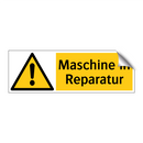 Maschine in Reparatur
