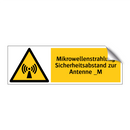 Mikrowellenstrahlung Sicherheitsabstand zur Antenne _M