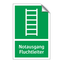 Notausgang Fluchtleiter