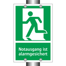 Notausgang ist alarmgesichert