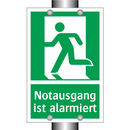 Notausgang ist alarmiert