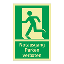 Notausgang Parken verboten
