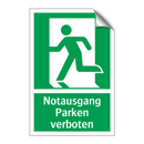 Notausgang Parken verboten