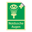 Notdusche Augen