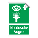 Notdusche Augen